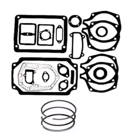Aic Replacement Parts Engine Refresh Kit fits Kohler M8 M10 M12 M14 K161 K181 K241 K301 K321 47-004-01-S-PISTONRINGS